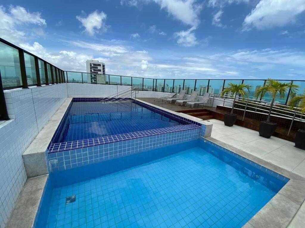 Sm 504 - Excelente Flat Funcional Padrao Beach Class เฮซิเฟ ภายนอก รูปภาพ